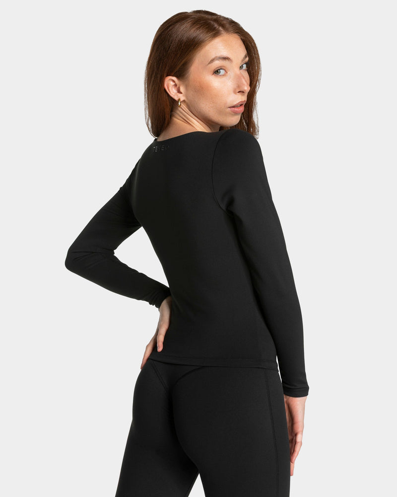 Haut à manches longues Allrounder « noir »