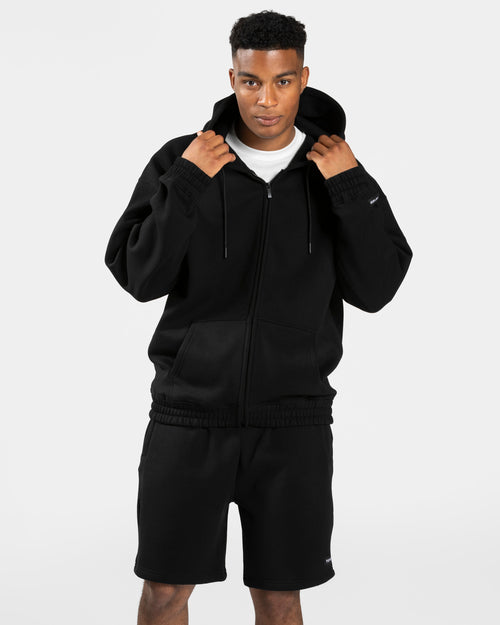 Veste de sport zippée oversize Anniversary « noir »