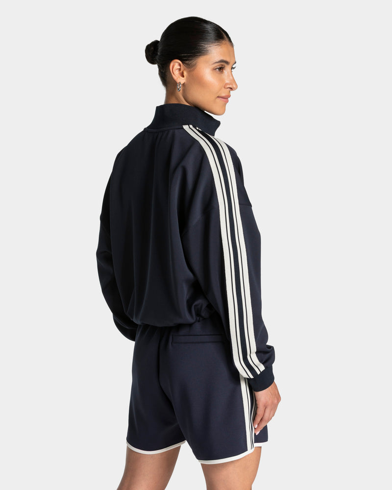 Veste de sport zippée Cropped Club « Midnight »