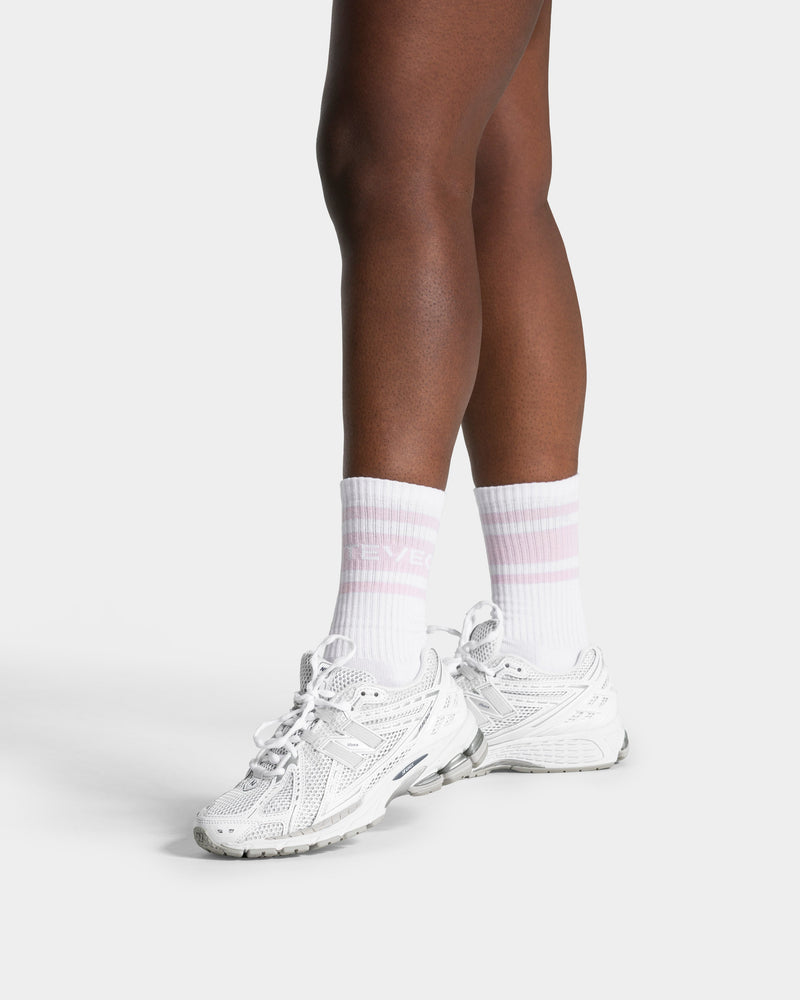 Chaussettes Club (lot de 2) « Blanc - Blossom »