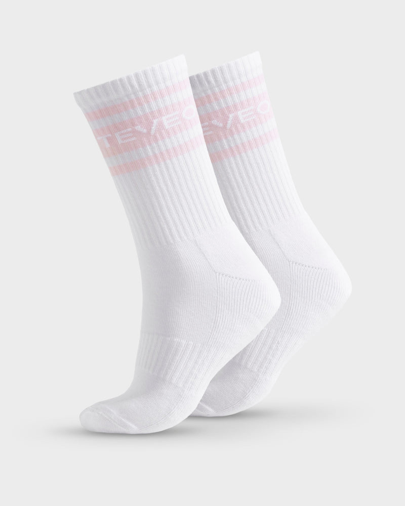 Chaussettes Club (lot de 2) « Blanc - Blossom »