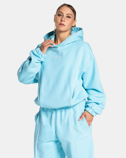 Sweat à capuche Contrastline « Arctic Blue »