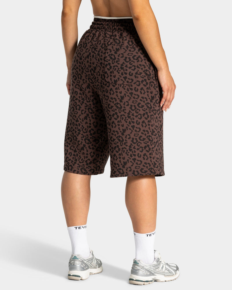 Jort oversize Contrastline « Léopard Espresso »