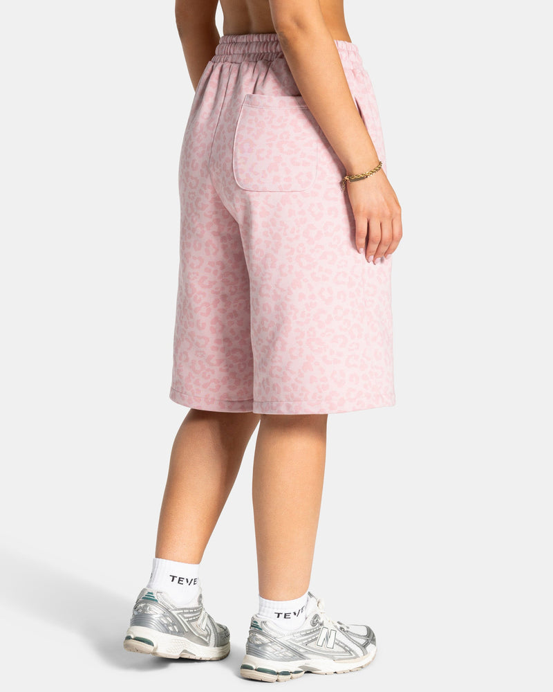 Jort oversize Contrastline « Léopard rose »