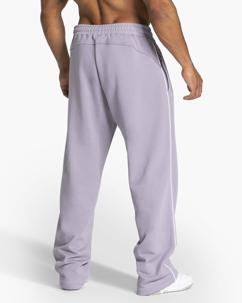 Pantalon de jogging Straight Leg Contrastline « Lavande »