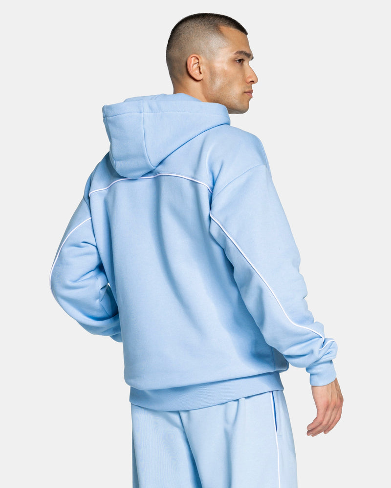 Veste de sport zippée Contrastline « bleu layette »