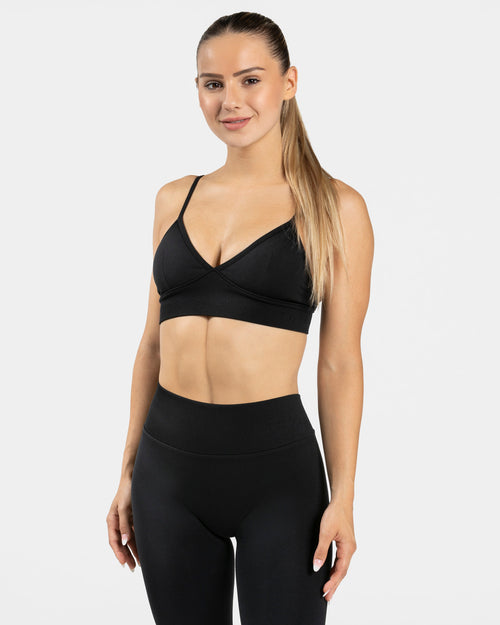Brassière triangle Essence « Noir »