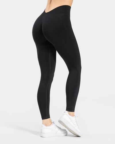 Legging dos en V Covert scrunch Essence « Noir »