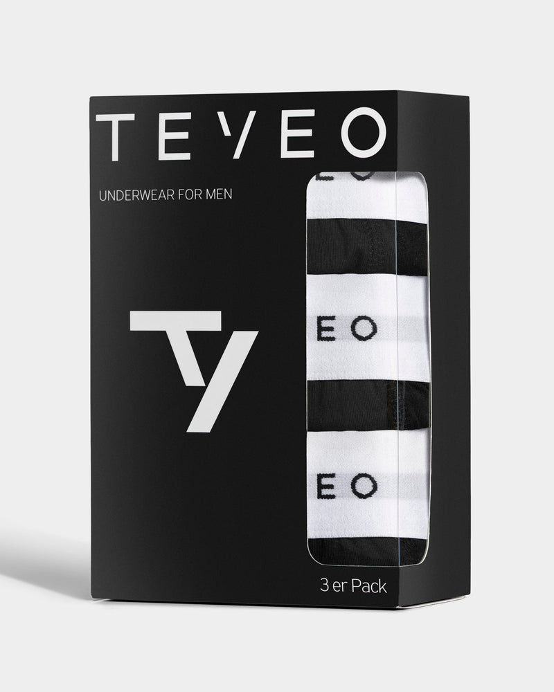 Boxer (lot de 3) Essential « Noir »