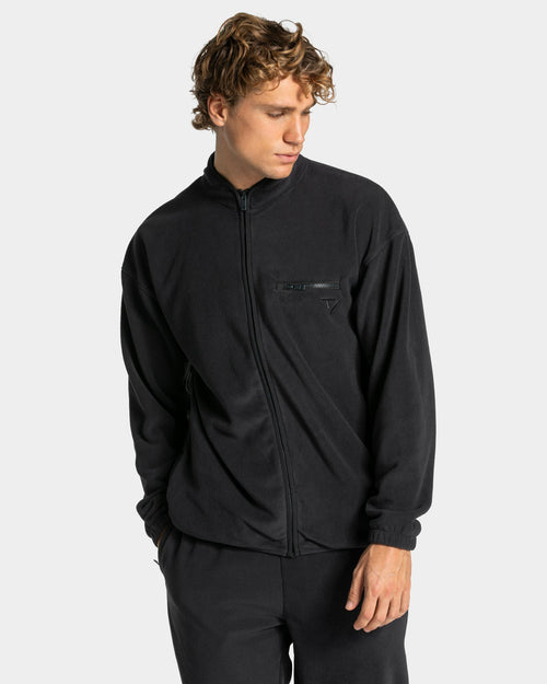 Veste de sport zippée Fleece « anthracite »