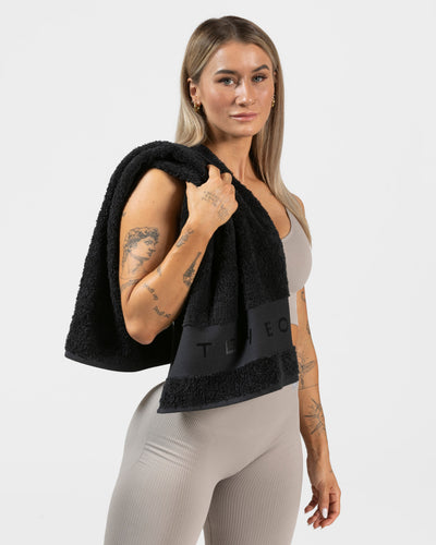Serviette de sport « noir »