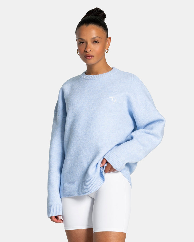 Sweat-shirt Knit « Bleu layette »