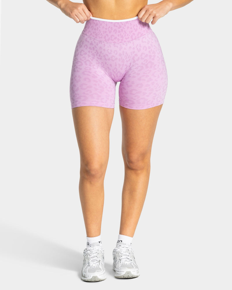 Short Sculpt Scrunch Contrastline « Léopard orchidée »