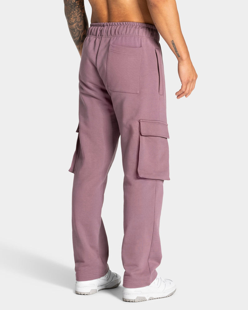 Pantalon de jogging cargo jambe large Lift « Mauve »