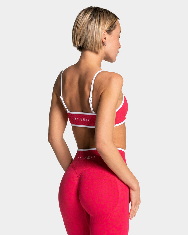 Brassière Contrastline « Léopard Berry »