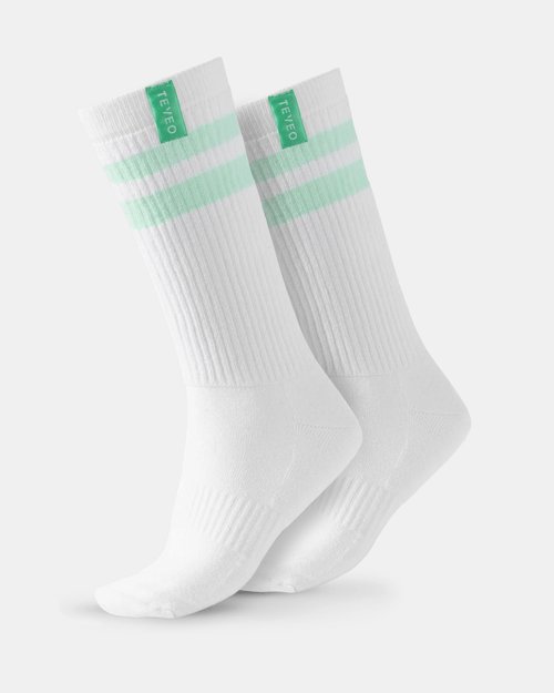 Chaussettes XXL Lift (2 paires) « menthe/blanc »