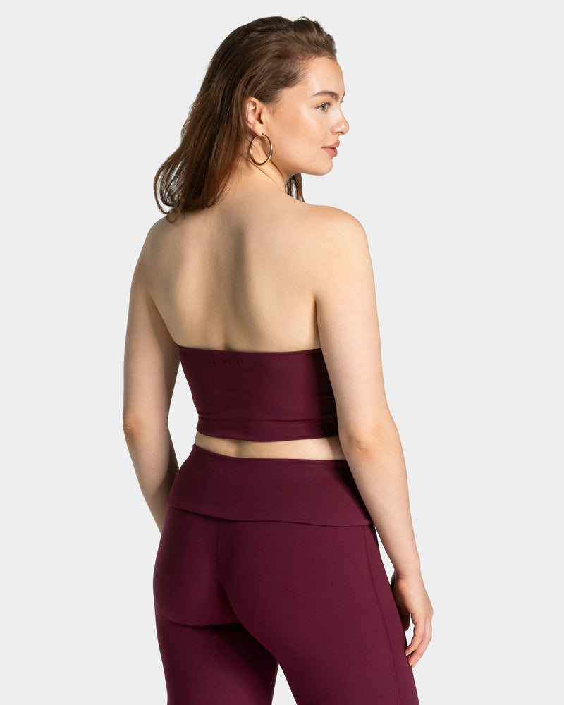 Brassière Mellow Bandeau « prune »