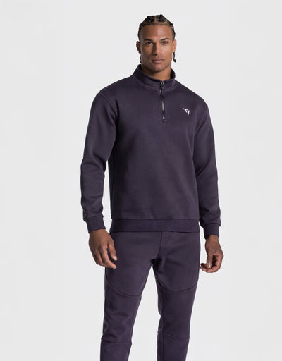 Sweat-shirt demi-zippé Prime « Midnight »