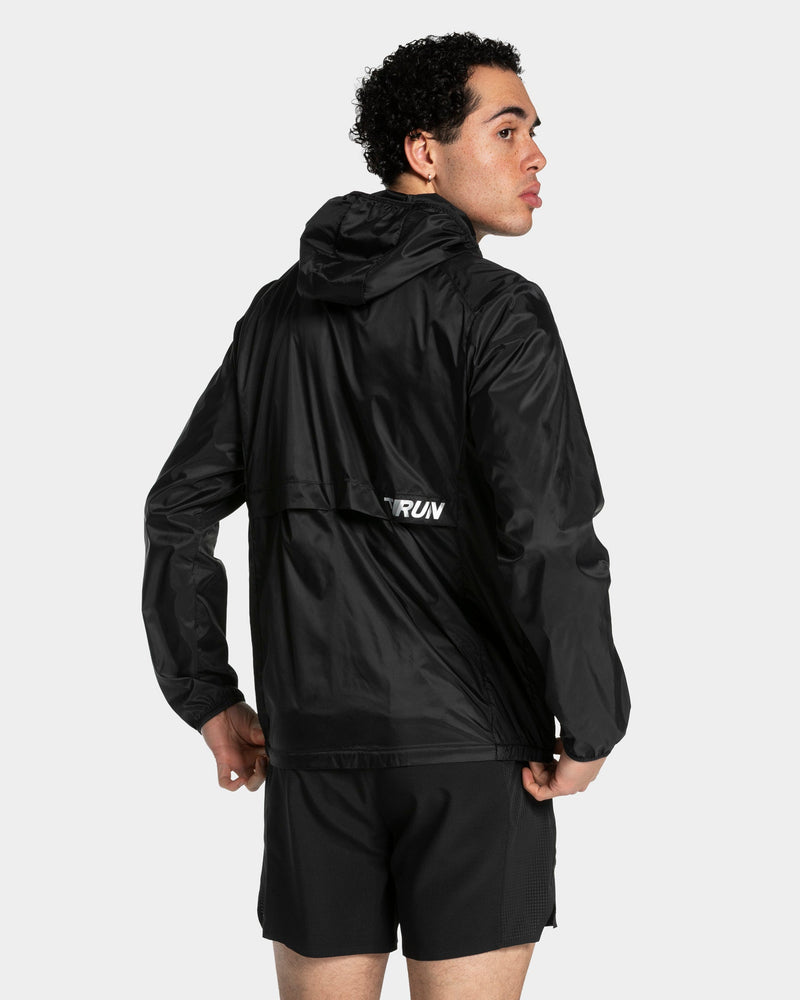 Veste de sport zippée et légère RUN « Noir »