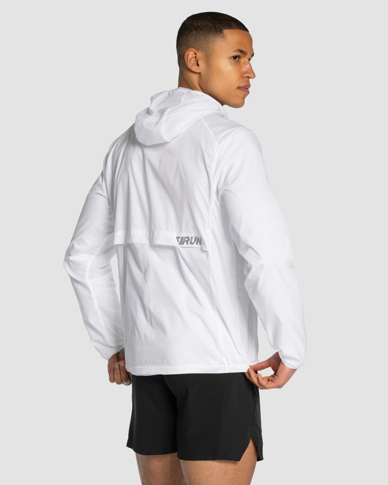 RUN Veste zippée légère homme « Blanc »
