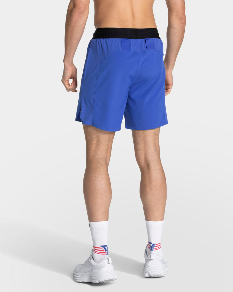 Short 7 pouces RUN « Bleu roi »