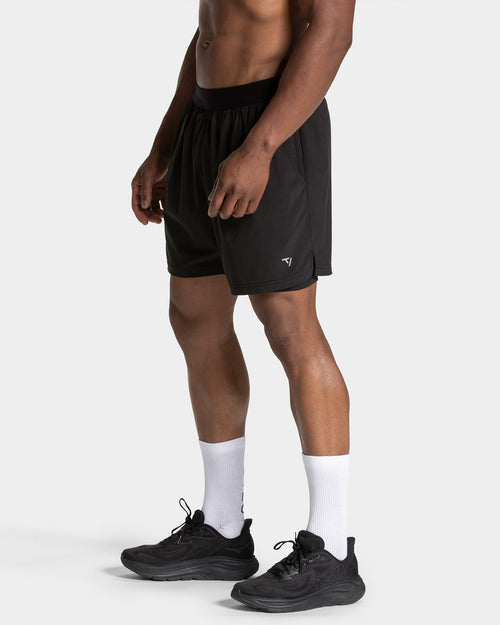 Short 2-en-1 END Running « noir »