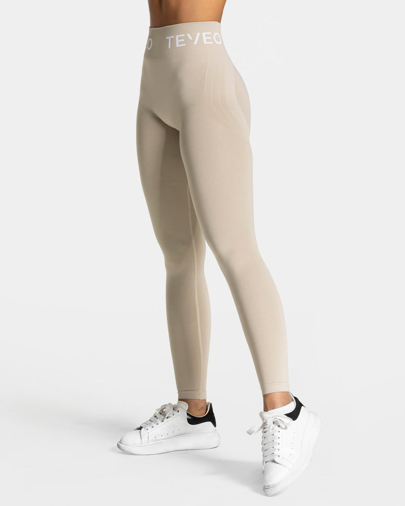 Legging Covert Scrunch Signature « Latte »