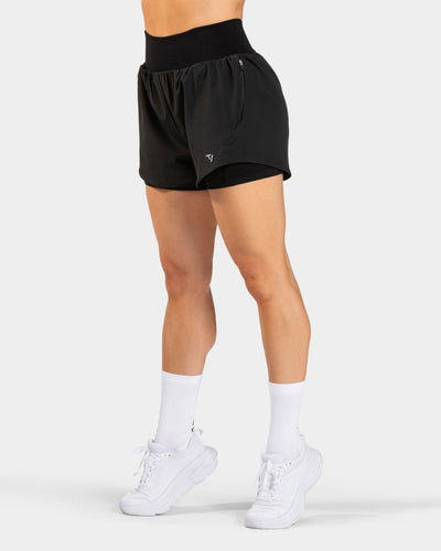 Short 2-en-1 END Running « noir »