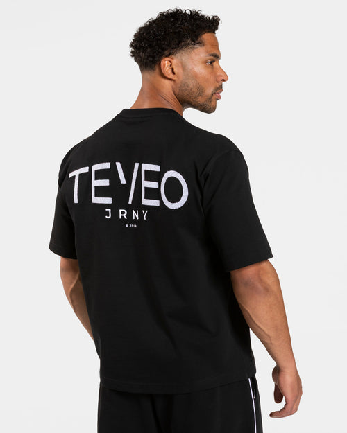 T-shirt oversize Journey « noir »