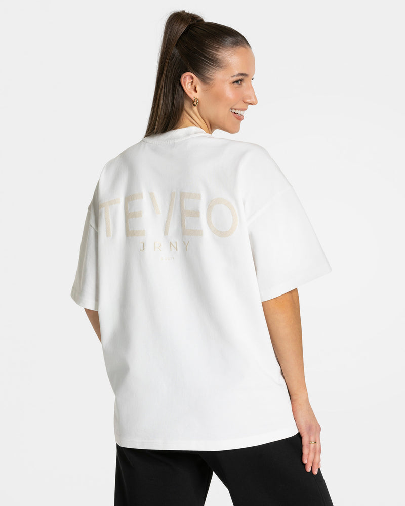 T-shirt oversize Journey « Off White »