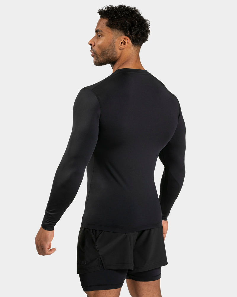 Haut à manches longues Pace Compression « noir »