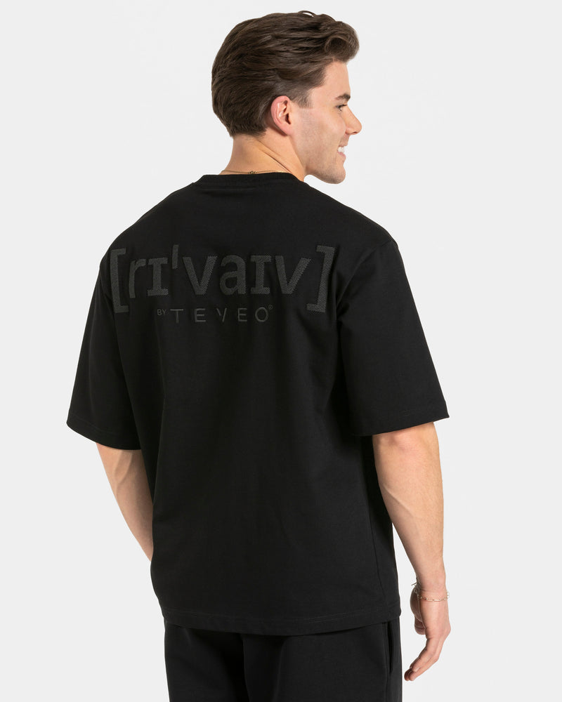 T-shirt oversize RI’VAIV « noir »