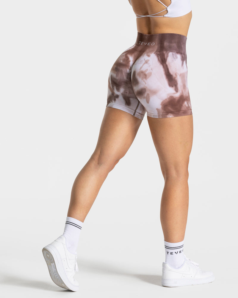 Short Tie Dye Scrunch « Earth »
