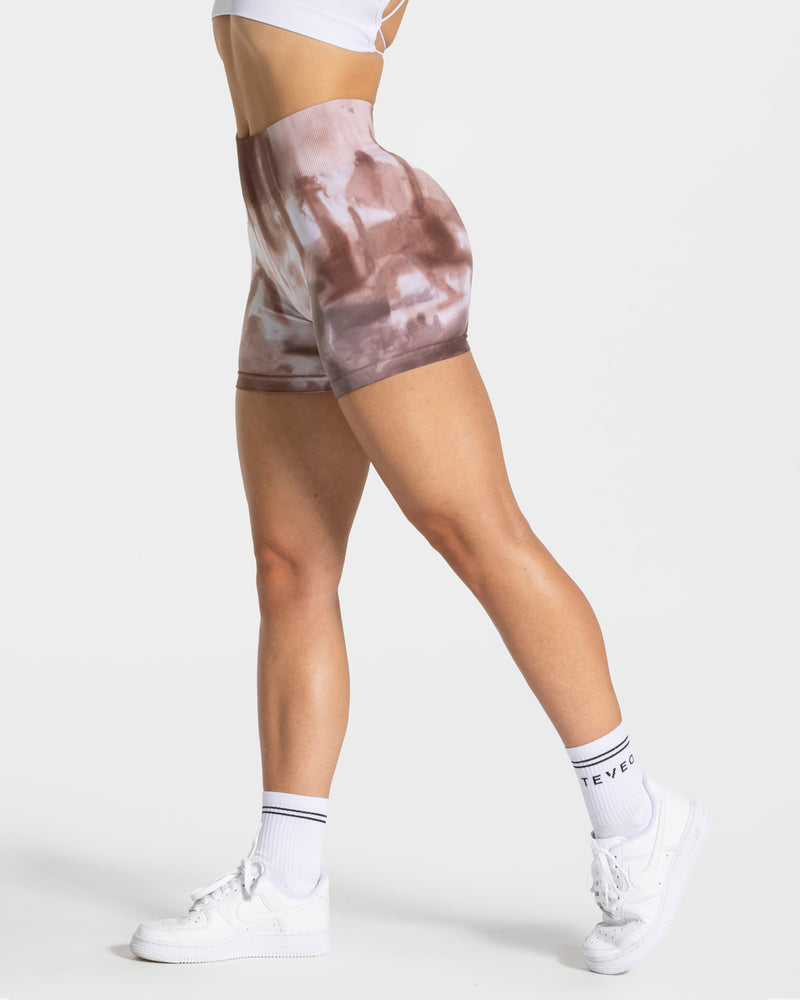 Short Tie Dye Scrunch « Earth »