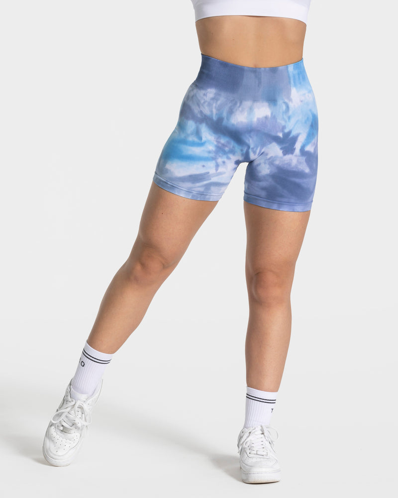 Short Tie Dye Scrunch « Ocean »