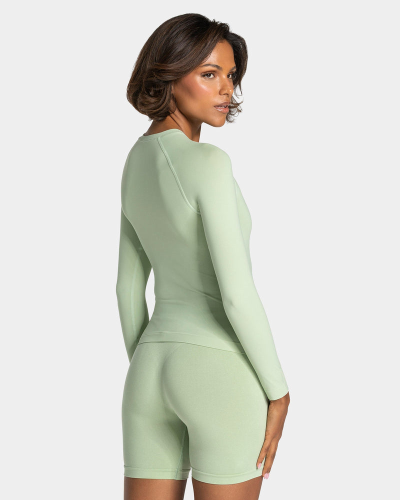 Haut à manches longues Timeless Pro « Ice Matcha »