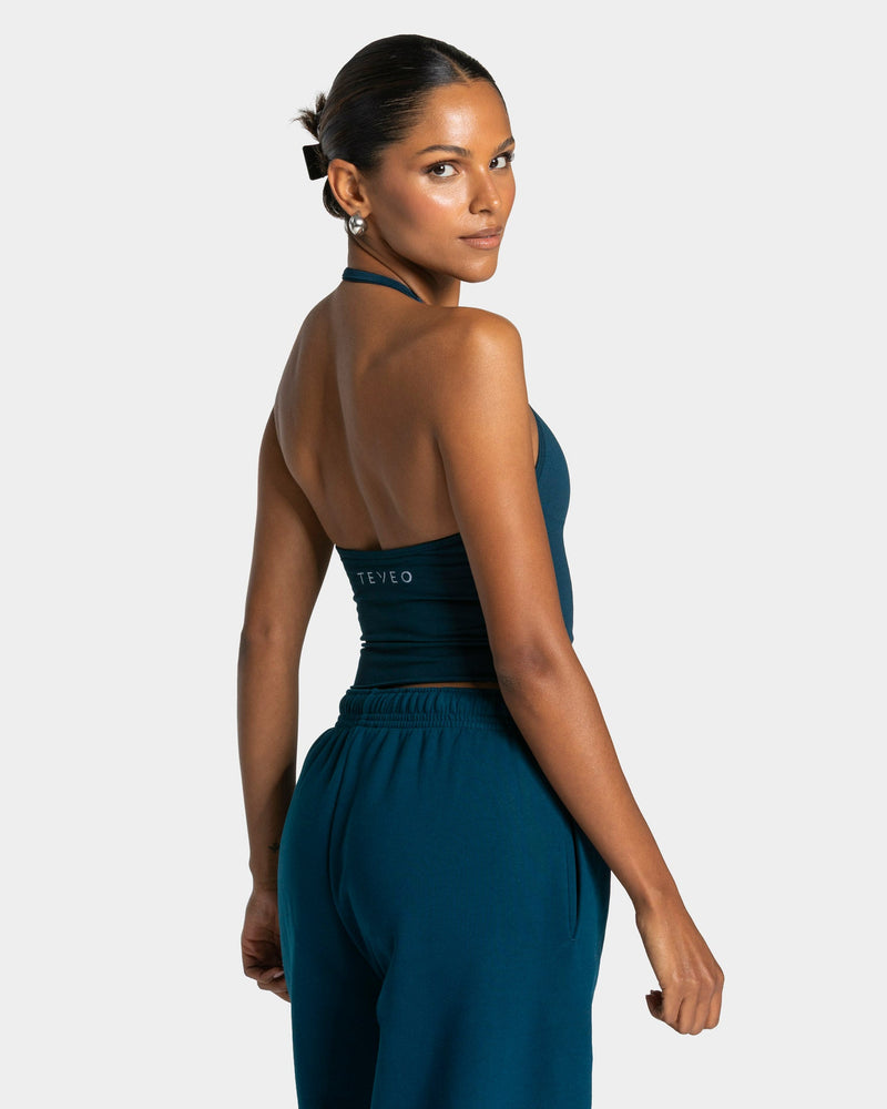 Haut dos nu Timeless Pro « sarcelle foncé »
