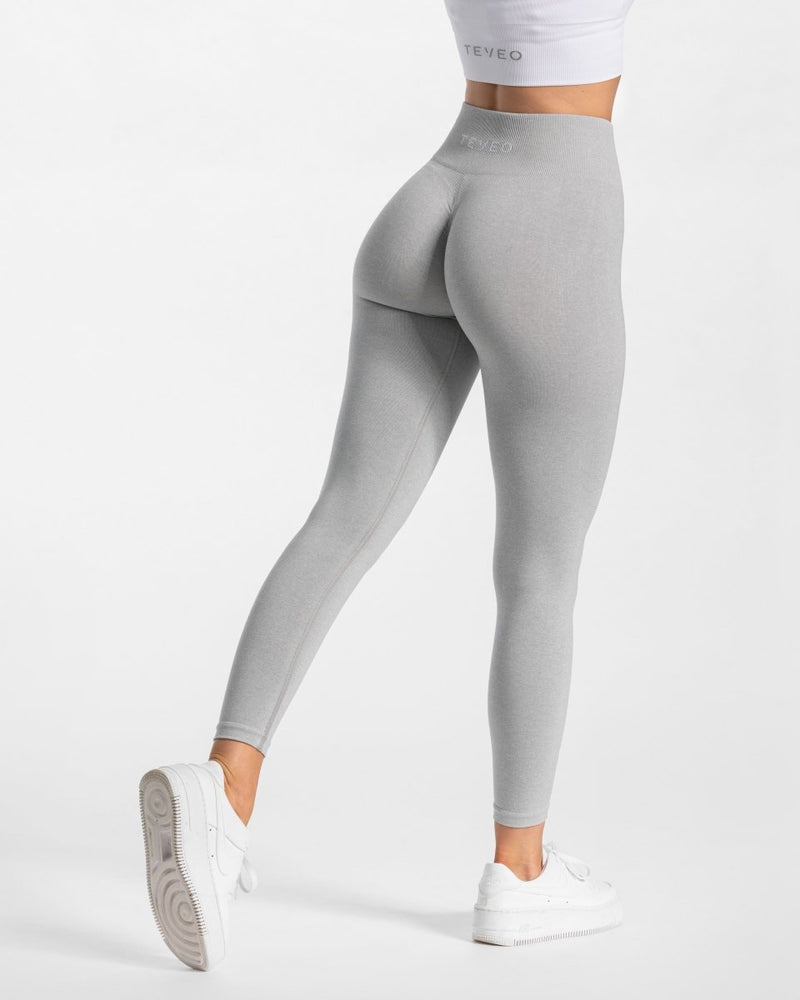 Legging Timeless Scrunch « gris clair »