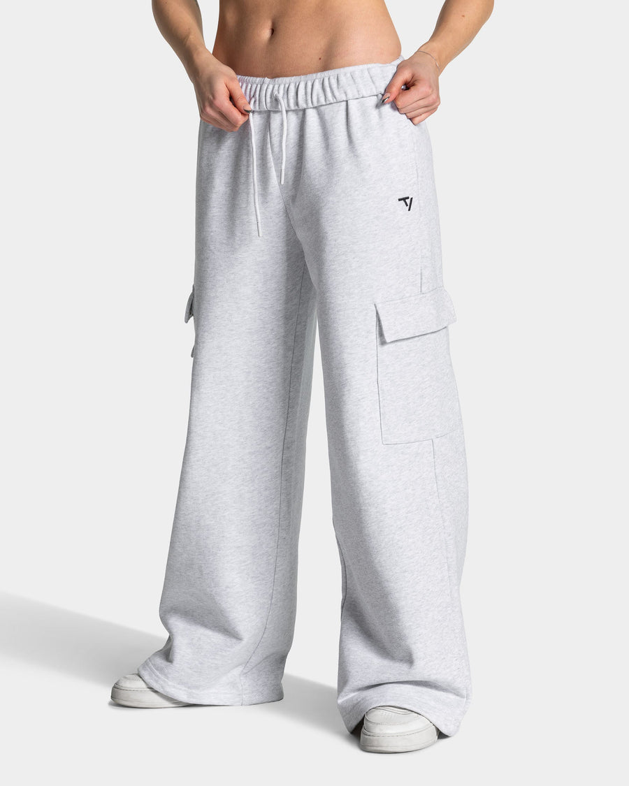 Wide Leg Lift Cargo pantalon de jogging "Blanc#FFFFFF Meliert"