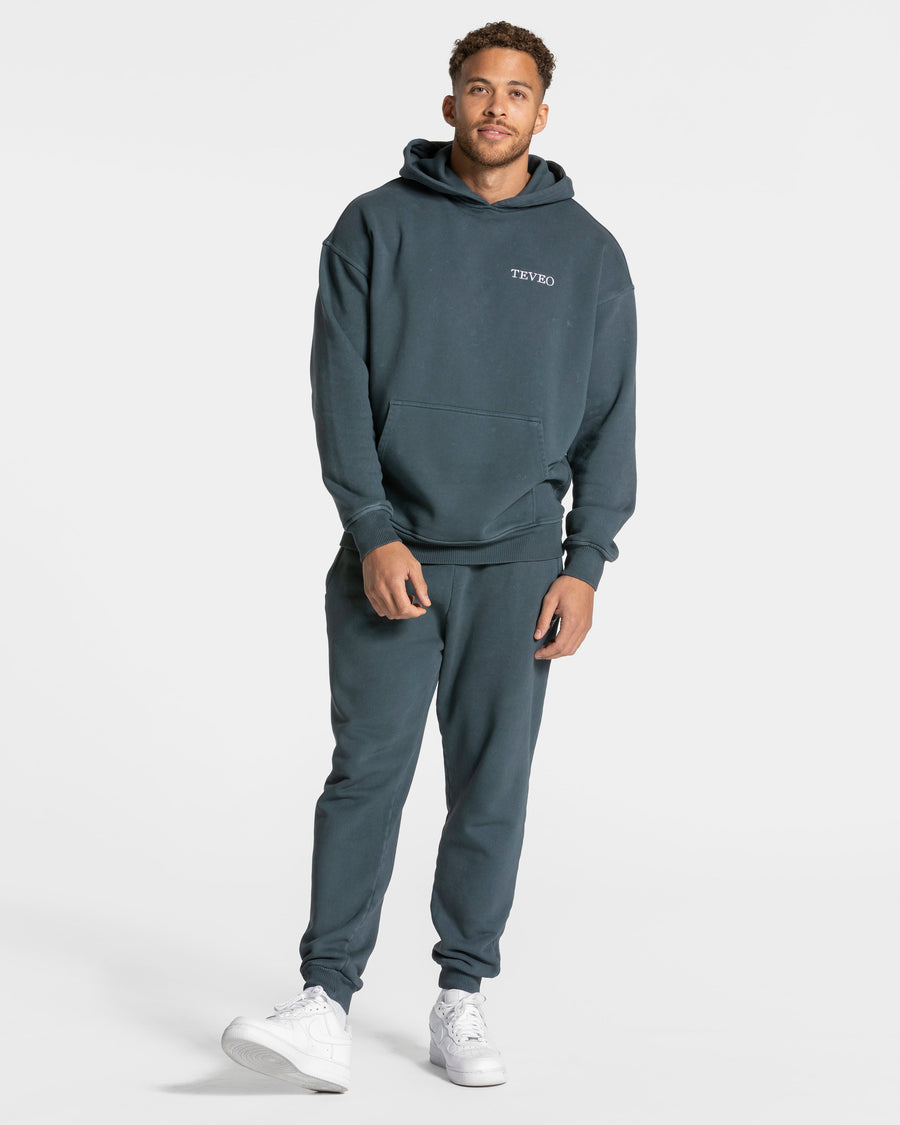 Sweat à capuche Acid « bleu marine »