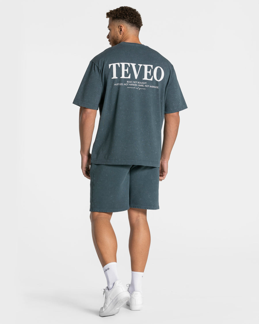 T-shirt Acid « bleu marine »