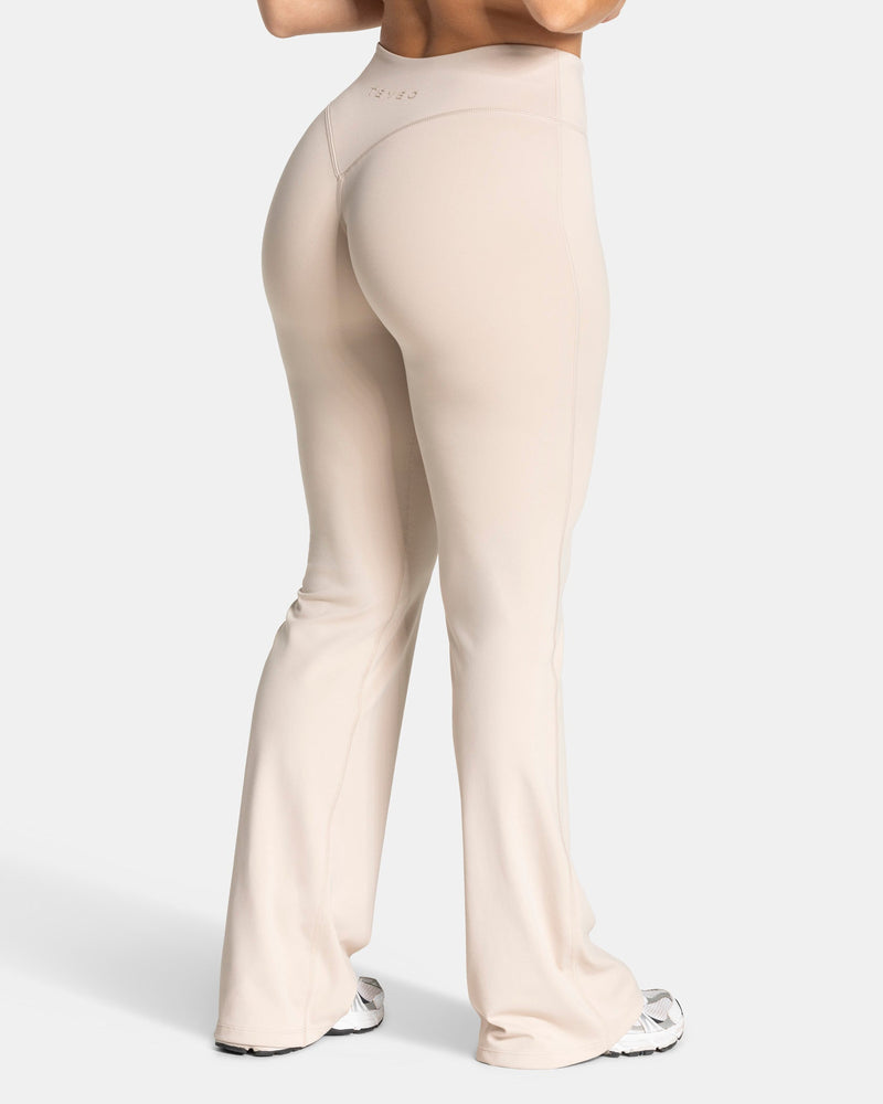 Legging évasé à coupe longue Allrounder « Cream »