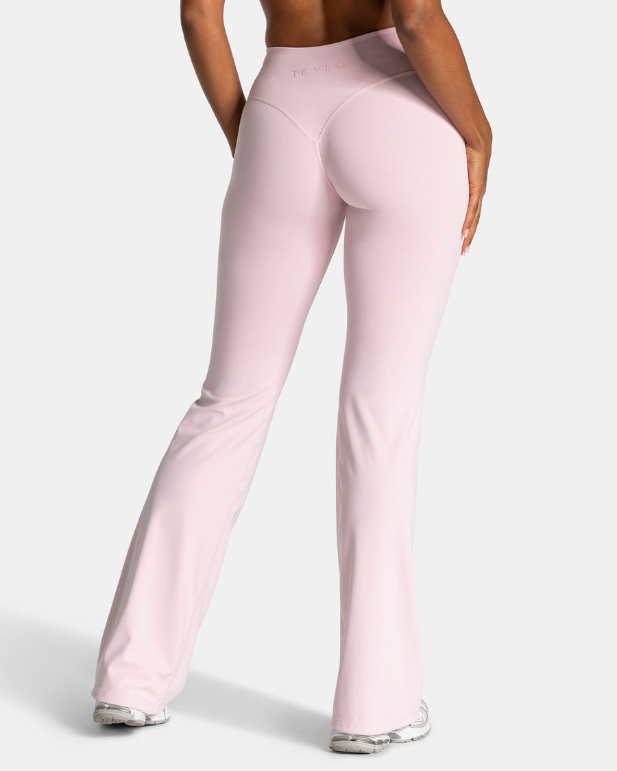 Legging évasé à coupe longue Allrounder « rose »