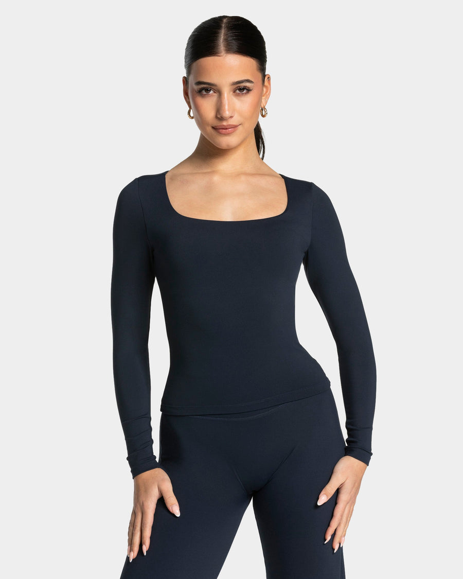 Haut à manches longues Allrounder « Midnight »