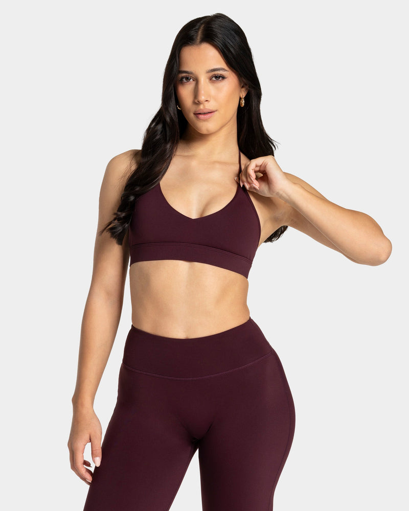 Brassière dos nu Allrounder « merlot »