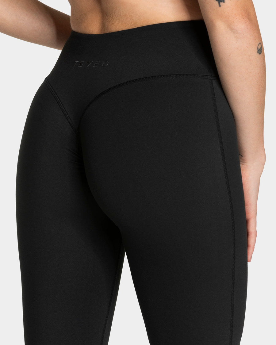 Legging évasé Sculpt Scrunch Allrounder Regular « noir »