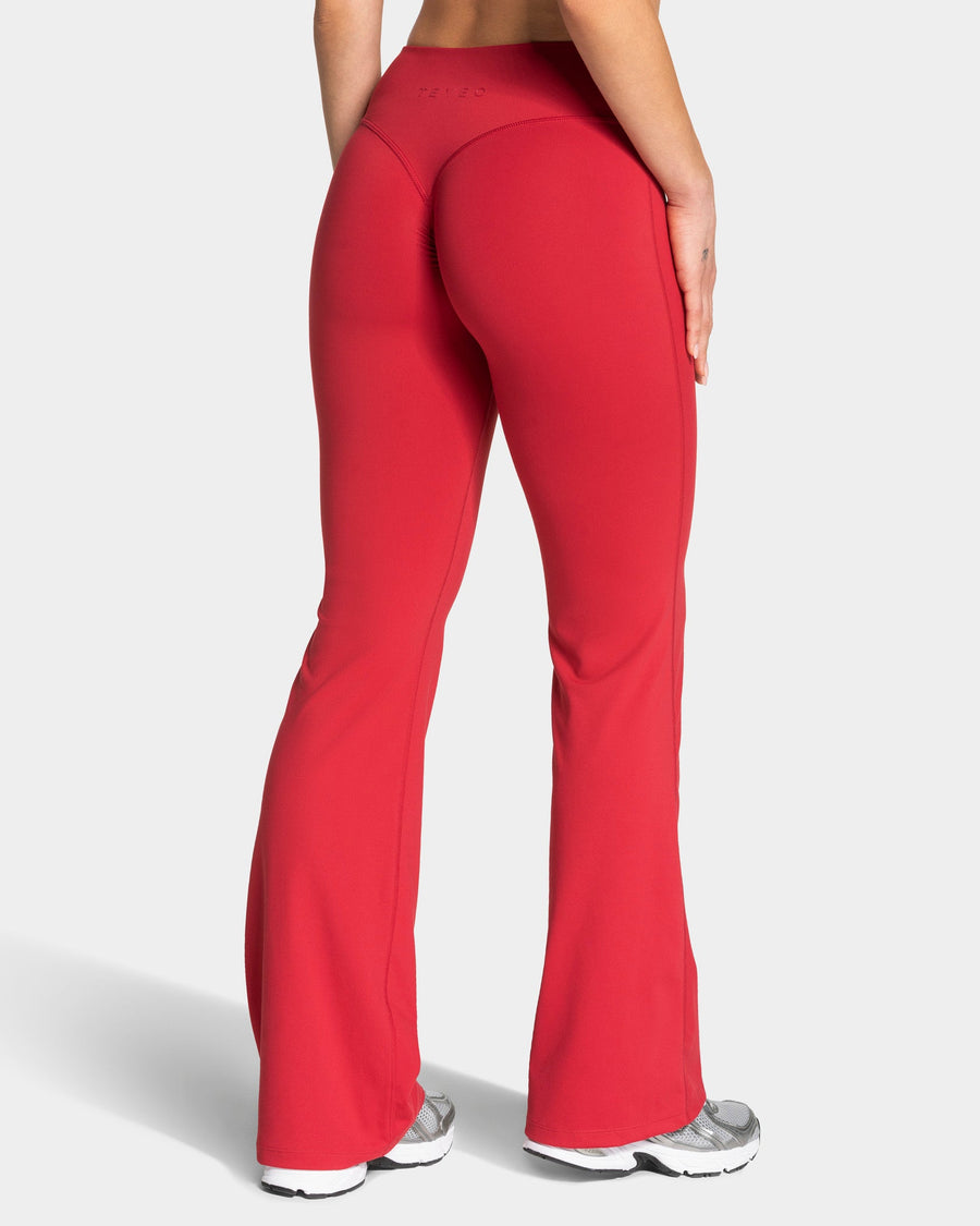 Legging évasé Sculpt Scrunch Allrounder Tall « Cherry »
