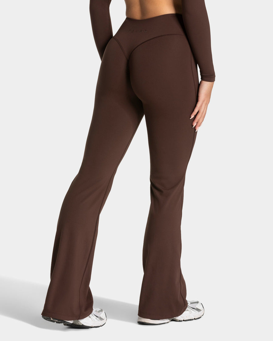 Legging évasé Sculpt Scrunch Allrounder Tall « Espresso »