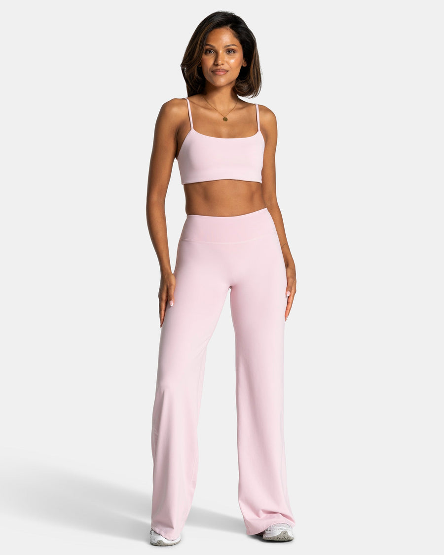 Pantalon à jambe droite et coupe longue Allrounder « rose »