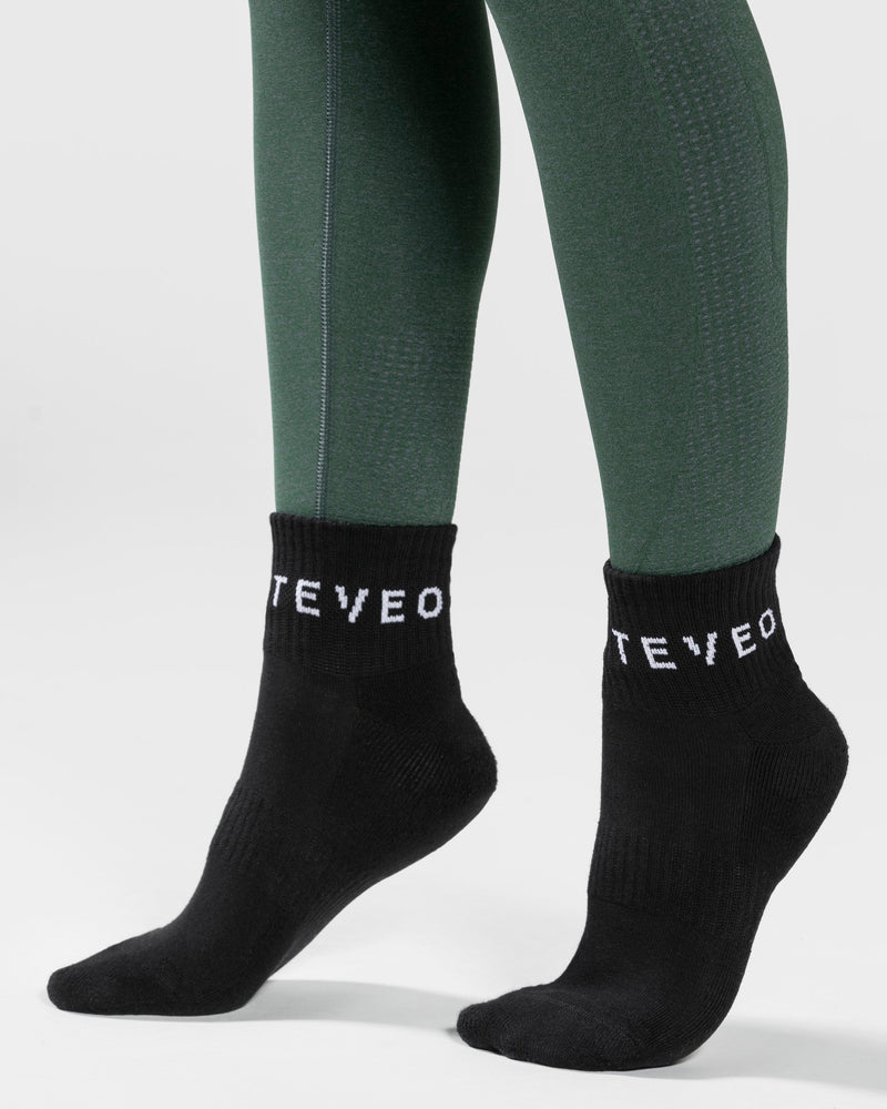 Socquettes (2 paires) « noir »